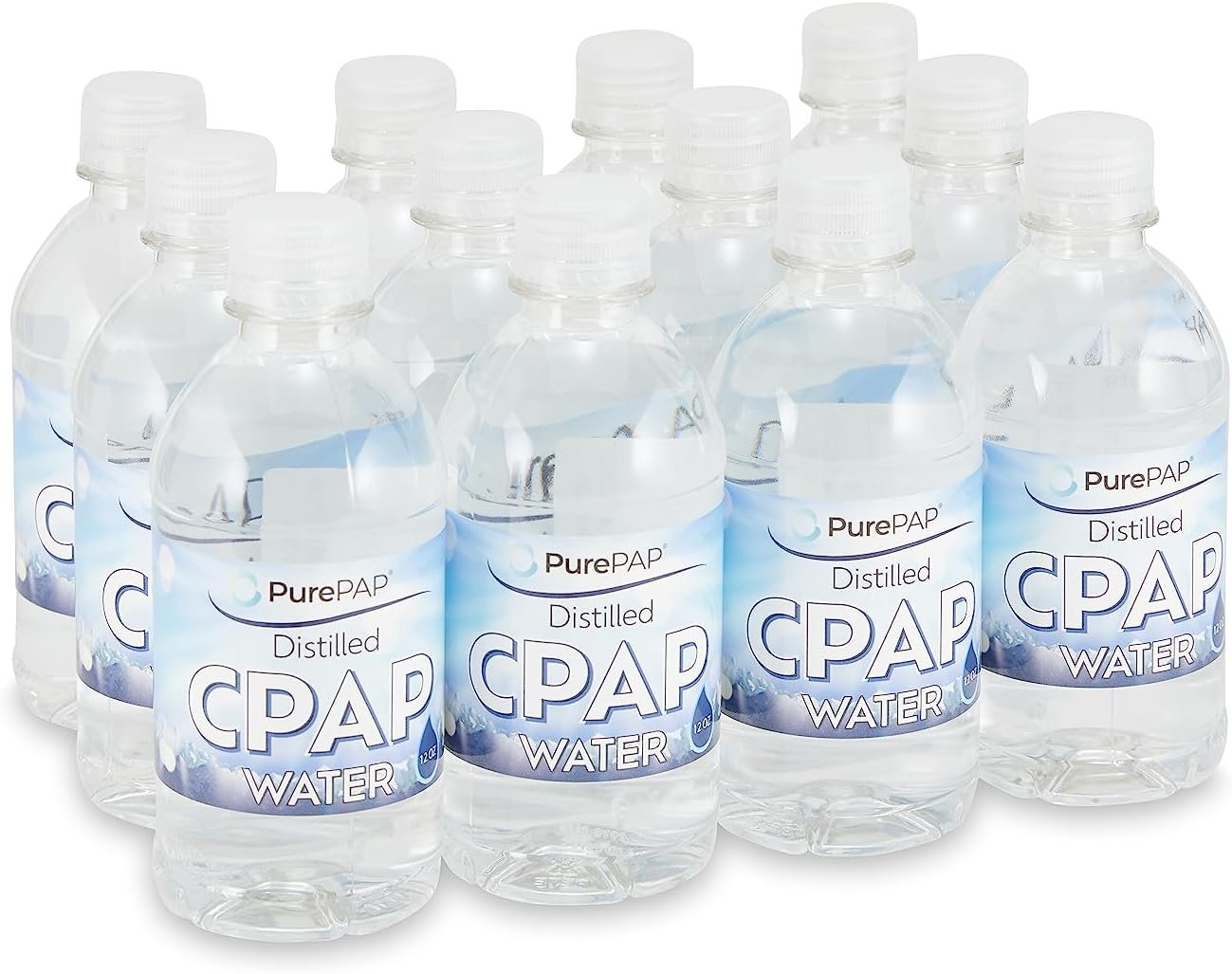PurePAP Pure Distilled CPAP Water - 6-Pack of 16.9oz Bottles Distilled ... Can you use purified water in a cpap machine