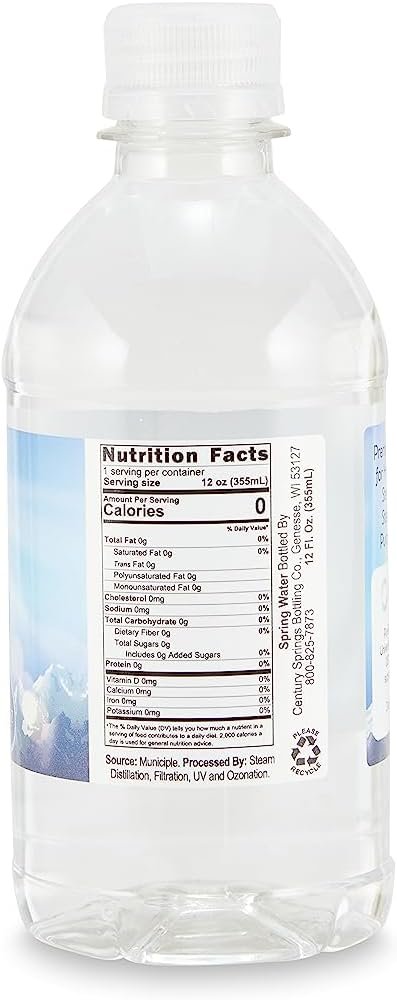 PurePAP Pure Distilled CPAP Water - 6-Pack of 16.9oz Bottles Distilled Water - Travel CPAP Water for CPAP Machine Humidifier – Clean, Safe